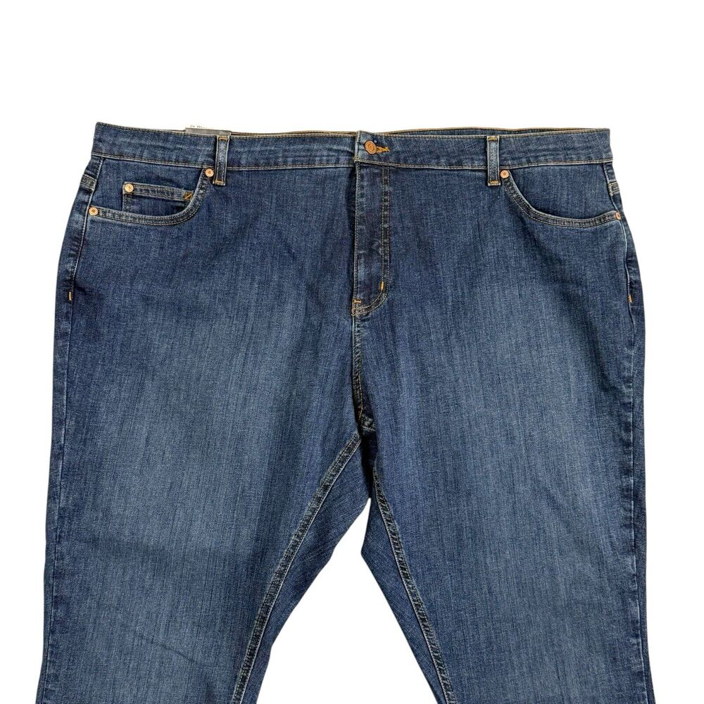 Dickies Jeans Women's Blue Mid Rise Skinny Denim jeans Stretch SZ/24R - Picture 3 of 15